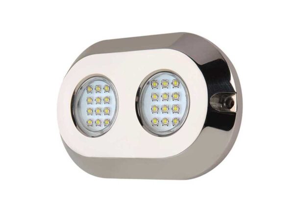 Onderwater LED Lamp Wit WK 128 x 80 x H17mm 24 x 5W