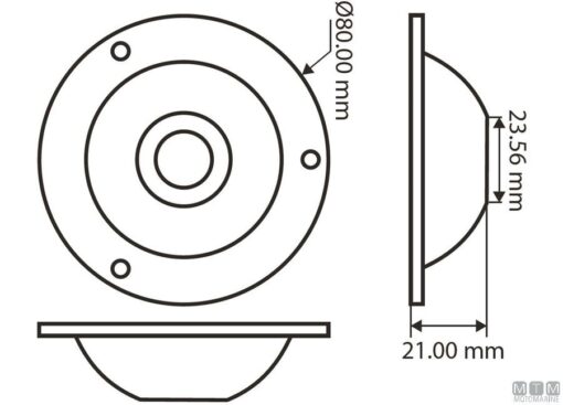 Onderwater Lamp MTM LED 10w 80mm Wit - Afbeelding 3