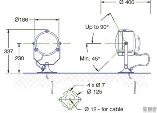Zaklamp DHR 180DS-LED - Afbeelding 4