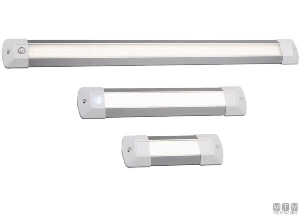 LED Plafondlamp met Schakelaar 600 x 57 x H15mm 12-24v