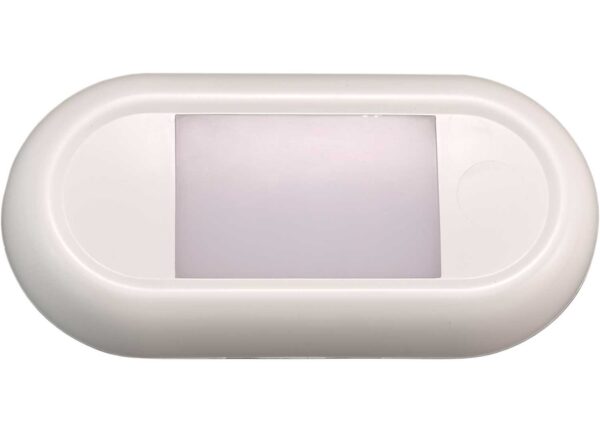 Elliptisch LED Koepellicht 12/24V 136 x H18mm
