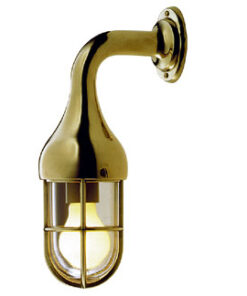 Messing nautische lamp H350mm