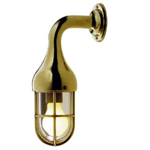 Messing nautische lamp H350mm