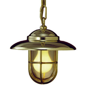 Gepolijste messing decoratieve plafondlamp 210 x H210mm