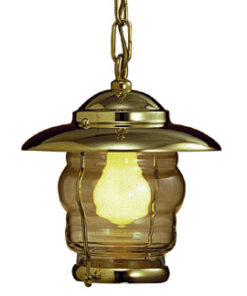 Gepolijste messing decoratieve plafondlamp 210 x H230mm