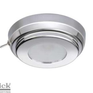 Roestvrijstalen LED licht met schakelaar Quick Tim 90mm 3000 K