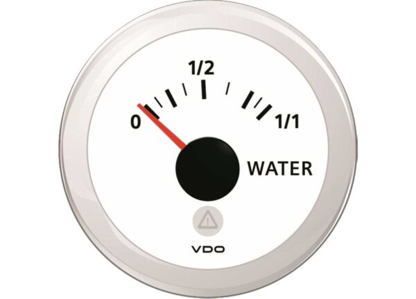 Ampermeter Vdo Wit -60+60A 52mm - Afbeelding 3