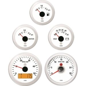 Afvalwaterniveaumeter VDO wit (20 mA) 52mm