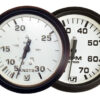 GPS Snelheidsmeter 60 Knopen 85mm Uflex Ultra Wit 12/24V