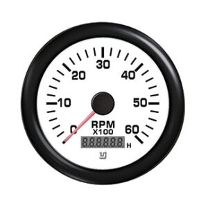 Toerentalmeter/Uurmeter Uflex Ultra Wit 8000rpm 85mm