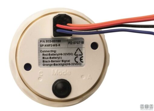 Analoge Ampèremeter met Shunt ECMS Wit en Chroom -80+80a 52 mm - Afbeelding 12