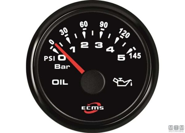 Analoge Ampèremeter met Shunt ECMS Zwart -80+80a 52 mm - Afbeelding 4