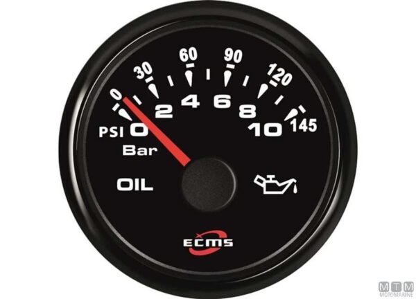 Analoge Ampèremeter met Shunt ECMS Zwart -80+80a 52 mm - Afbeelding 5
