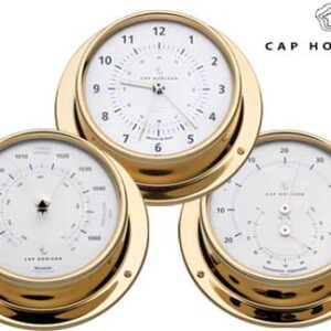 Barometer Gepolijst Messing 110mm Cap Horizon (door barigo)