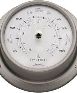 Maritieme Barometer RVS Satin 110mm Cap Horizon (door Barigo)