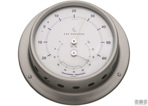 Maritieme Barometer RVS Satin 110mm Cap Horizon (door Barigo) - Afbeelding 3