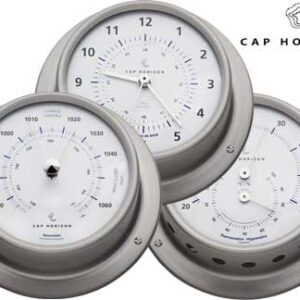 Barometer RVS Satijn 120mm Cap Horizon (door barigo)