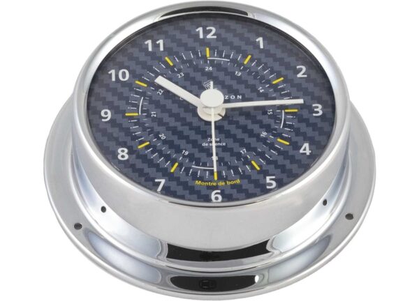 Chroom Messing Barometer Carbon 70mm Cap Horizon (door Barigo) - Afbeelding 3