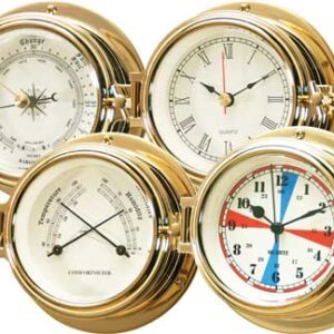 Gepolijst Messing Barometer 120mm