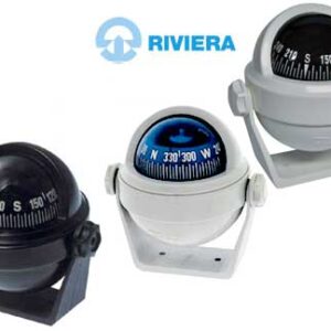 Navigatie Kompas Riviera Stella BS2 grijs met Beugel