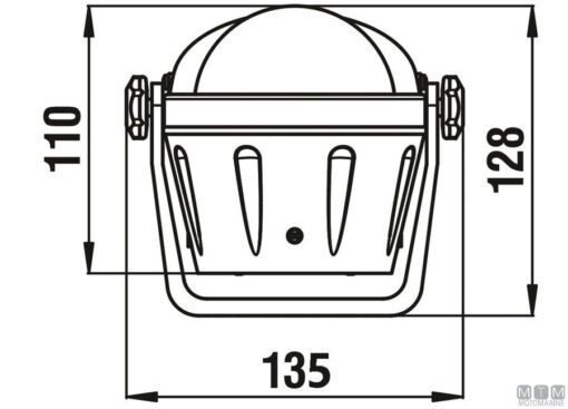 Navigatiekompas Riviera Artica BA2 Standaard - Wit - Afbeelding 3