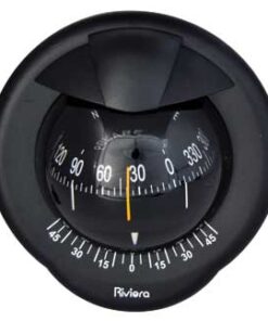 Zeilboot kompas Pegasus 4 BP2 Zwart