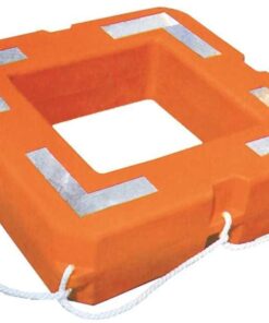 Reddingsvlot voor 12 personen 1000 x 1000 x h300 mm