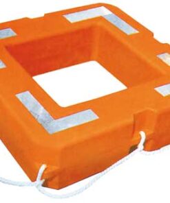 Reddingsvlot voor 8 personen 900 x 900 x h250 mm
