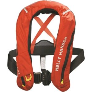 Opblaasbaar Redingsvest Helly Hansen Inshore 150N Rood
