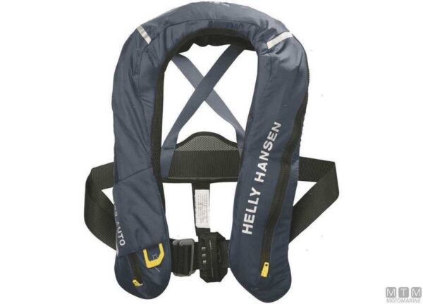 Opblaasbaar Redingsvest Helly Hansen Inshore 150N Blauw - Afbeelding 2