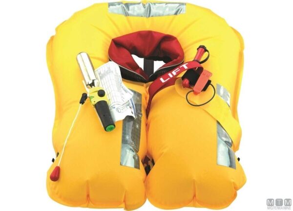 Opblaasbaar Redingsvest VSG Spinnaker 180n Geel Automatisch - Afbeelding 3