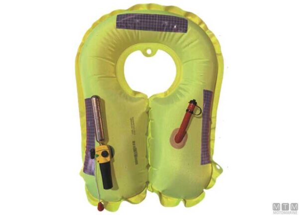 Vsg skipper 150 licht opblaasbaar reddingsvest kleur zwart - Afbeelding 2