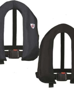 Vsg skipper 150 licht opblaasbaar reddingsvest kleur zwart