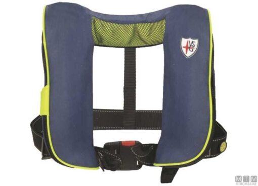Vsg Skipper 150 Evo Opblaasbaar Redingsvest kleur blauw