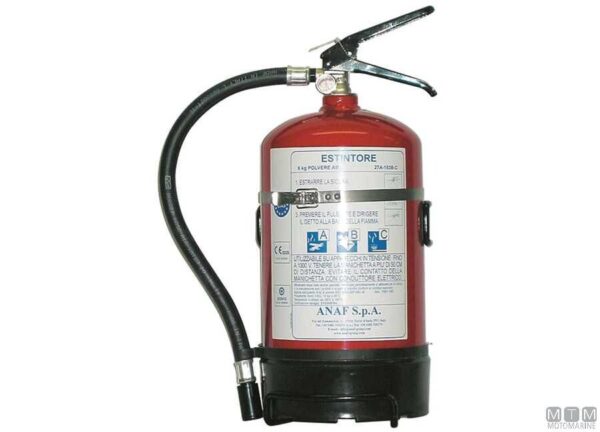 Marine Brandblusser 6kg (34 A-183 B-C) - Afbeelding 2