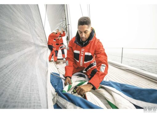 Zeiljack Helly Hansen Salt Coastal (Maat: XL, Rood) - Afbeelding 4