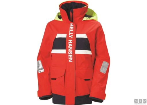 Zeiljack Helly Hansen Salt Coastal (Vrouw Maat: XS, Rood)