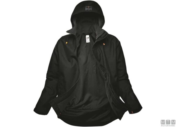 Zeiljack Helly Hansen Oxford Shell Zwart (Maat XXL) - Afbeelding 3