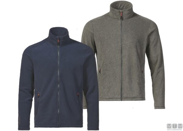 Musto Corsica fleece jas maat L kleur donkergrijs