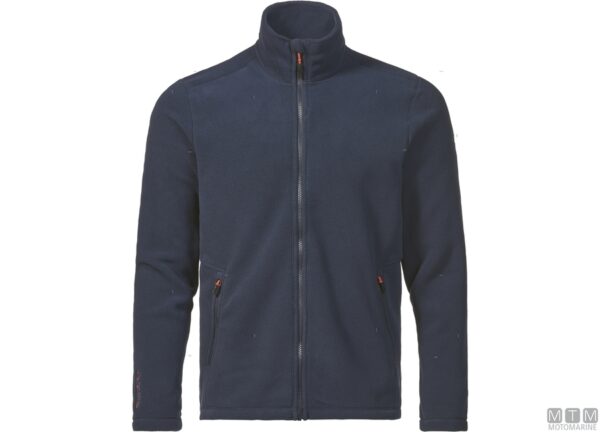 Musto Corsica fleece jas maat S kleur donkergrijs - Afbeelding 2