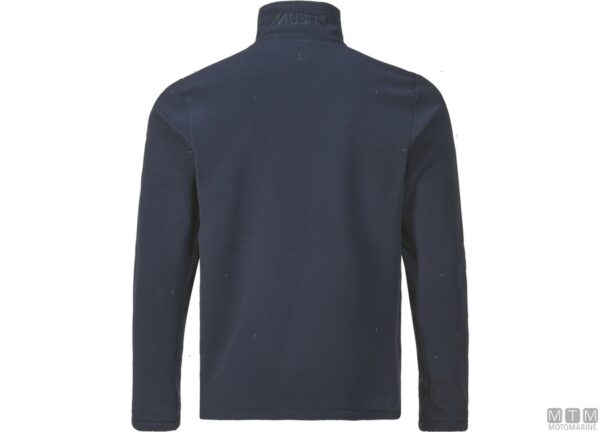 Musto Corsica fleece jas maat L kleur donkergrijs - Afbeelding 2