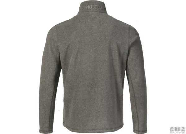 Musto Corsica fleece jas maat L kleur donkergrijs - Afbeelding 3