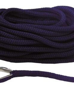 Mooring Lijn Blauw Navy 24mm X 15mt Vingerhoed