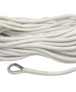 Mooring Lijn Wit 12mm X 30mt Vingerhoed