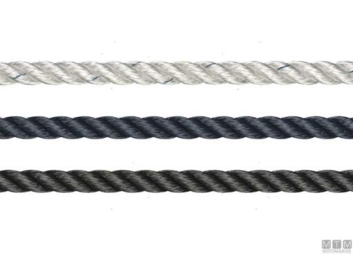 Liros Polyester Touw 18mm Wit 100m