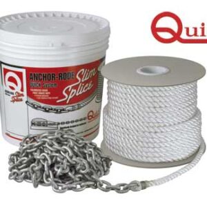 Anker kit Lijn 12.7mmx40 mt en ketting 6mmx10mt