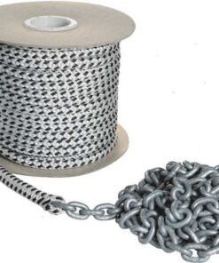 Ankerkit met Lijn 14,2 mm x 50 m en Ketting 8 mm x 7,5 m