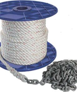 Kit Ankeren met 50mt Lijn 14mm en 7.5mt Ketting 8mm Din766