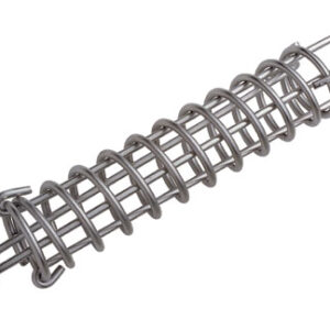 Standaard aanlegschokdemper 80x470mm roestvrij staal