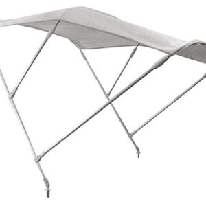F3 Roestvrijstalen Bimini 3 Bogen Wit 200 x 185 x H140 cm